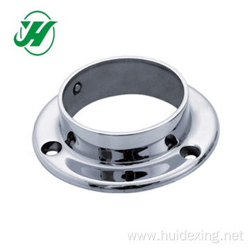 Stainless steel railing balustrade floor flanges